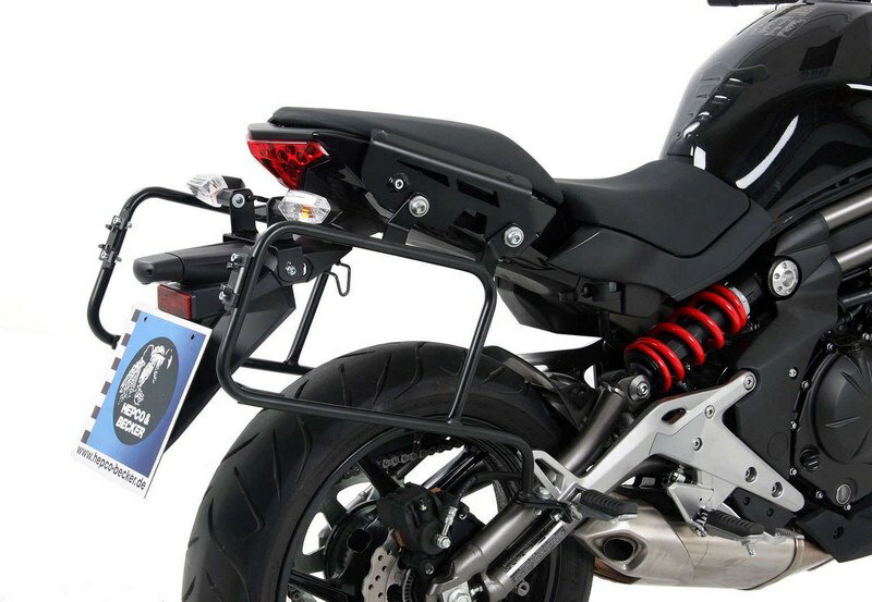 ヘプコ＆ベッカー サイドキャリア Lock-it (ロックイット) ブラック Kawasaki ER-6n / 6f 2012- | 6502516