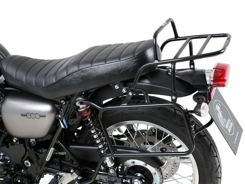 Hepco & Becker / ヘプコアンドベッカー サイド & トップケースキャリアセット - ブラック Kawasaki W