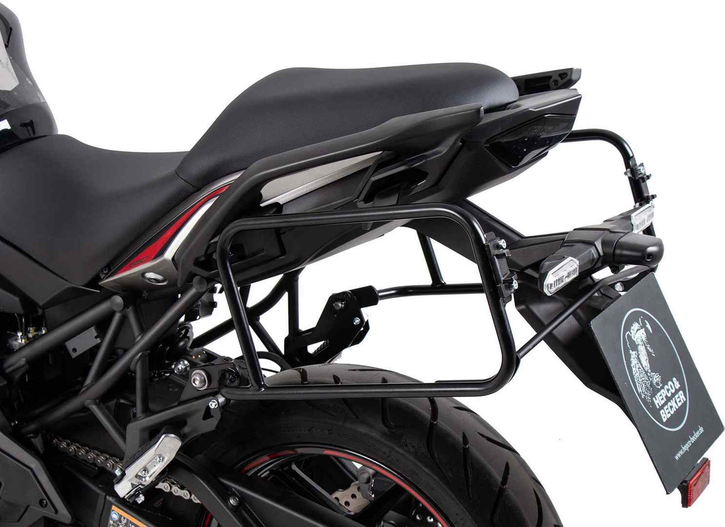 ヘプコ＆ベッカー サイドケースホルダー「Lock it system」KAWASAKI Versys 650 | 6502550 00 01