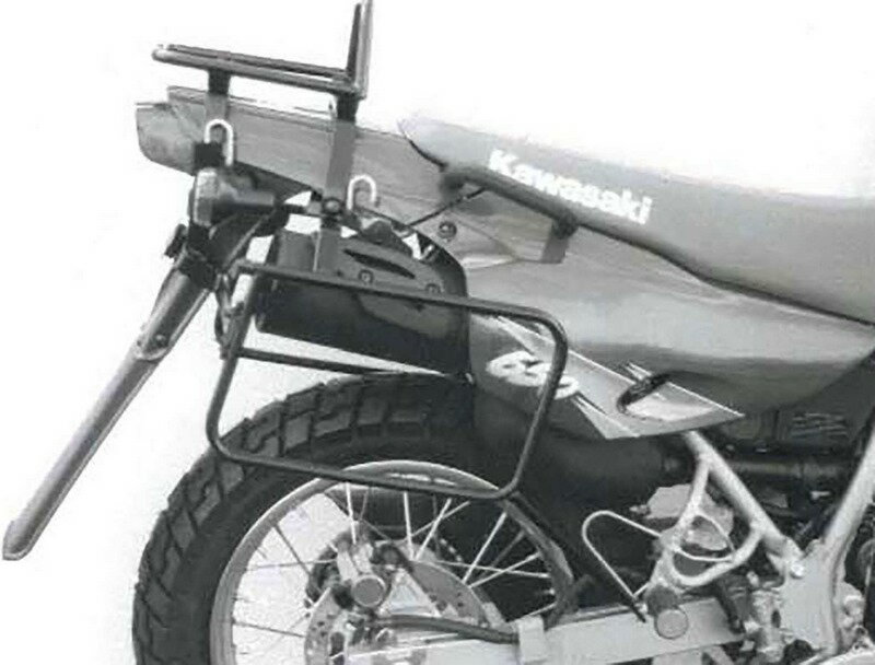 ヘプコ＆ベッカー サイドキャリア パーマネントマウント ブラック Kawasaki KLR 650 1995- | 650270 00