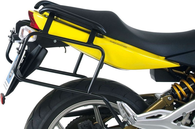 ヘプコ＆ベッカー サイドキャリア パーマネントマウント ブラック Kawasaki ER-6n / 6f -2008まで |