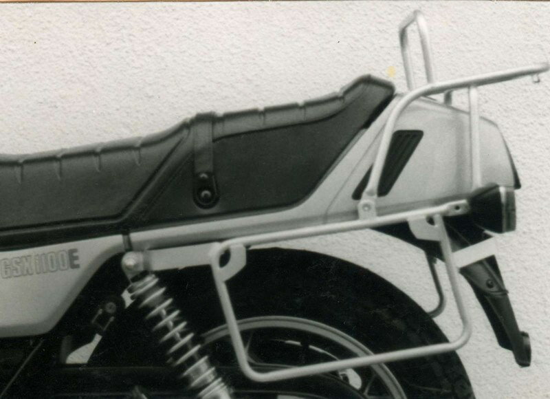 ヘプコ＆ベッカー サイド + トップケースキャリアセット ブラック Suzuki GSX 750/1100 E 1982 | 650315