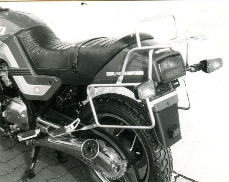 ヘプコ＆ベッカー サイド + トップケースキャリアセット ブラック Suzuki GSX 750 ES 1983- EF 1984-87