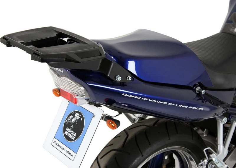 ヘプコ＆ベッカー Alurack (アリュラック) トップケースキャリア ブラック Suzuki GSF 600 S Bandit fro