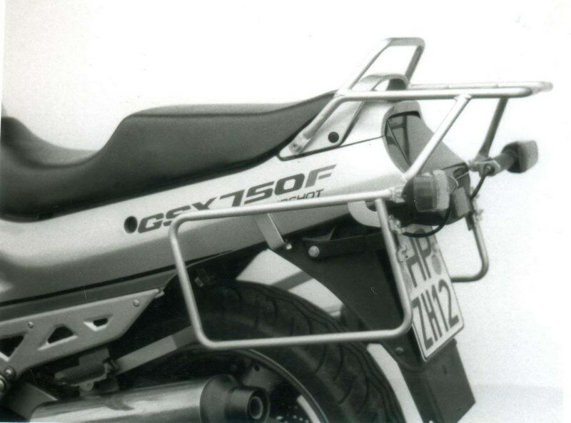 ヘプコ＆ベッカー サイド + トップケースキャリアセット ブラック Suzuki GSX 750 F 1989-1997 | 650349