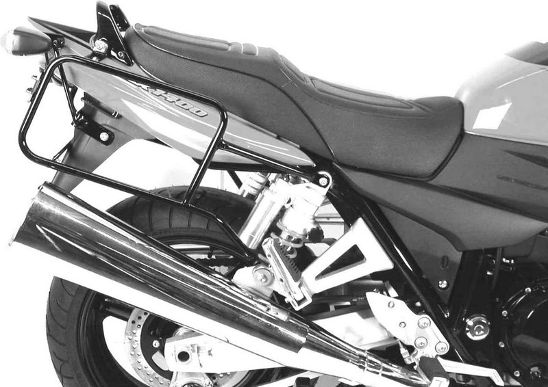 ヘプコ＆ベッカー サイドキャリア パーマネントマウント ブラック Suzuki GSX 1400 from 2005 | 650350