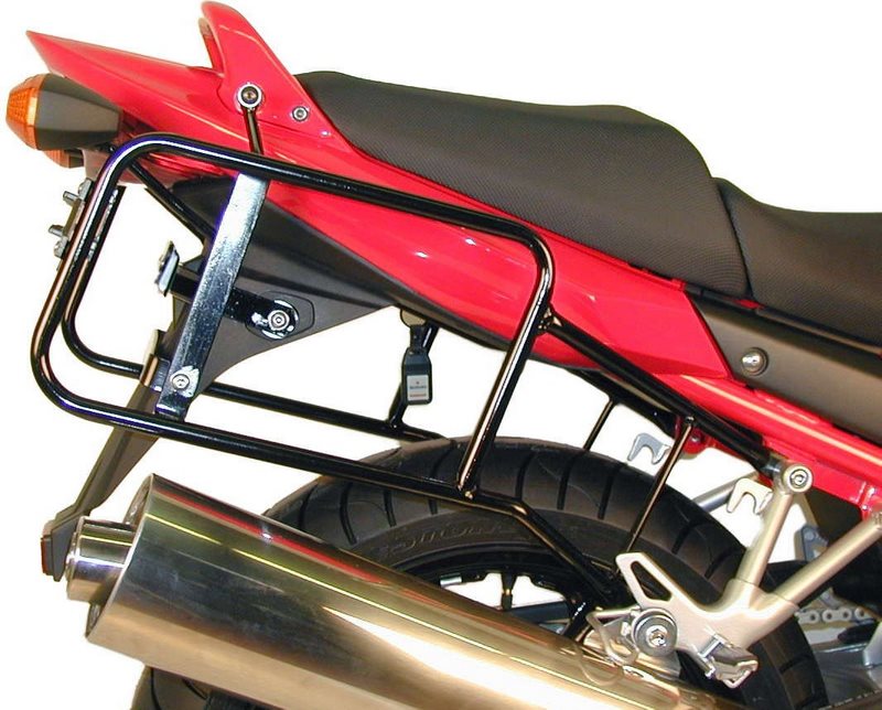 ヘプコ＆ベッカー サイドキャリア パーマネントマウント ブラック Suzuki GSF 650 / S Bandit with ABS