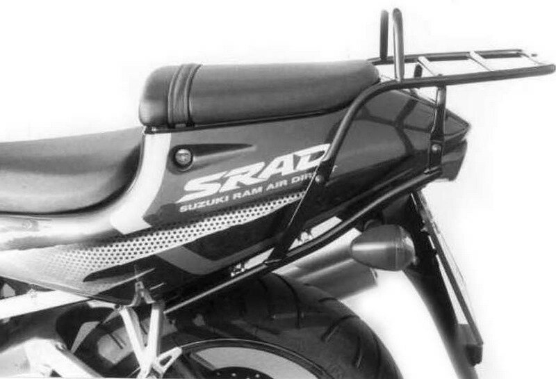 ヘプコ＆ベッカー チューブトップケースキャリア ブラック Suzuki GSX-R 750 from 1996 | 650384 01 01