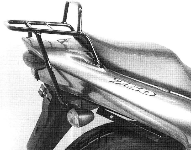 ヘプコ＆ベッカー チューブトップケースキャリア ブラック Suzuki GSX 750 F from 2003 | 650396 01 01