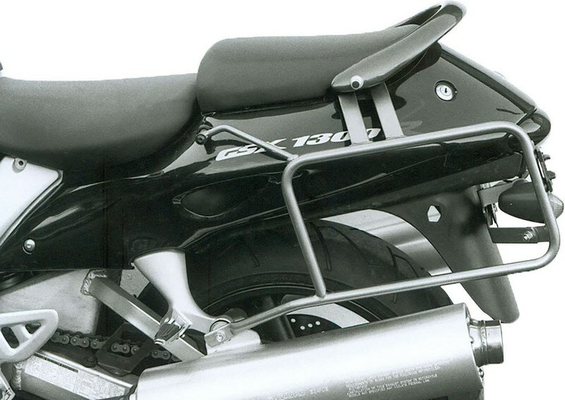 ヘプコ＆ベッカー サイドキャリア パーマネントマウント ブラック Suzuki GSX 1300 R Hayabusa -2007