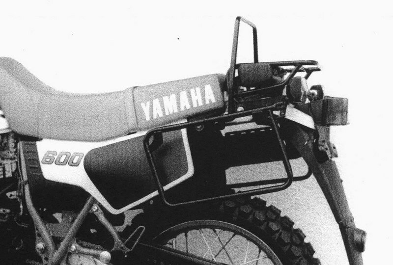 ヘプコ＆ベッカー サイドキャリア パーマネントマウント ブラック Yamaha XT 600 1984-1986 | 650426 0