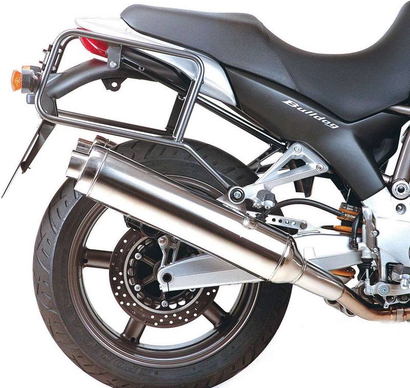 ヘプコ＆ベッカー サイドキャリア パーマネントマウント ブラック Yamaha BT 1100 Bulldog | 6504503 0