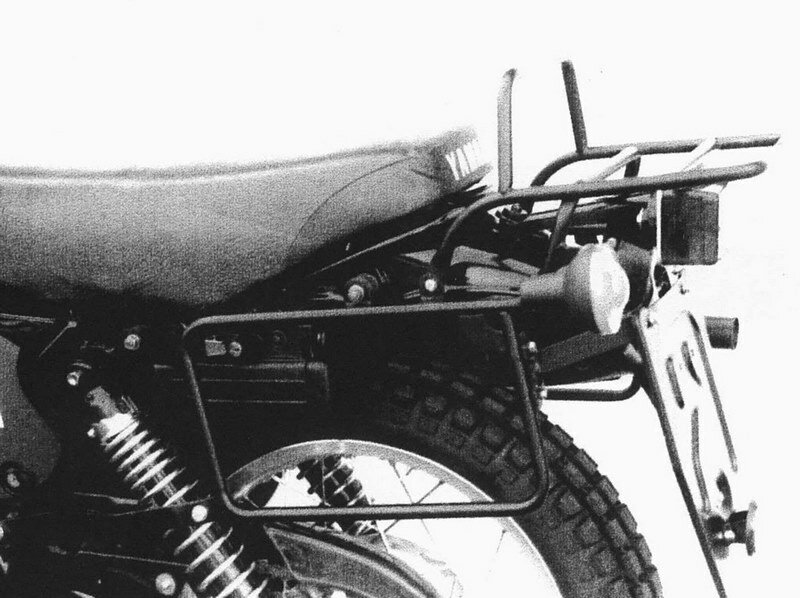 ヘプコ＆ベッカー サイド + トップケースキャリアセット ブラック Yamaha XT 500 from 1986 | 650450 00