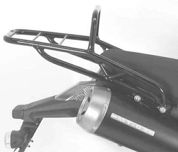 ヘプコ＆ベッカー チューブトップケースキャリア ブラック Yamaha MT-03 2006-2013 | 6504514 01 01
