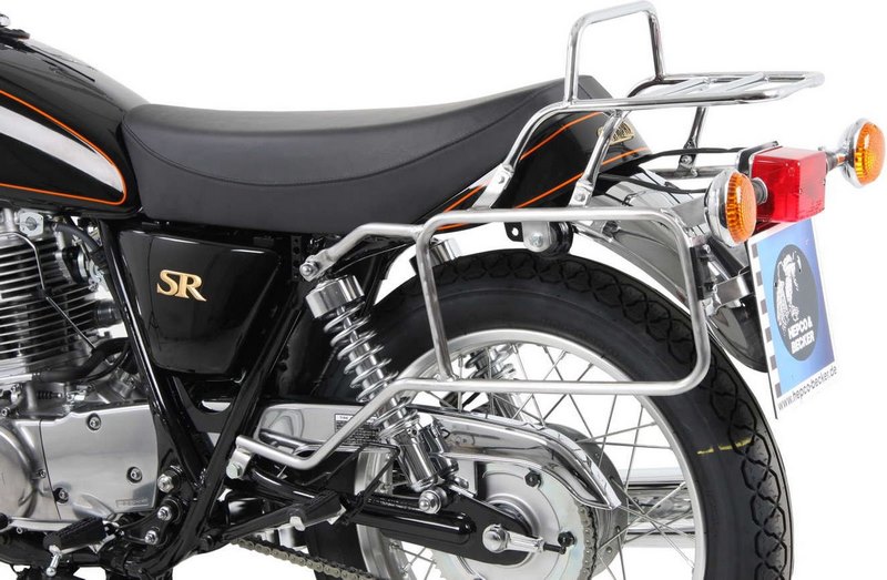 ヘプコ＆ベッカー サイド + トップケースキャリアセット クロム Yamaha SR 400 | 6504541 00 02