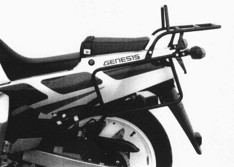 ヘプコ＆ベッカー サイド + トップケースキャリアセット ブラック Yamaha FZR 600 1988-1990 | 650460 0