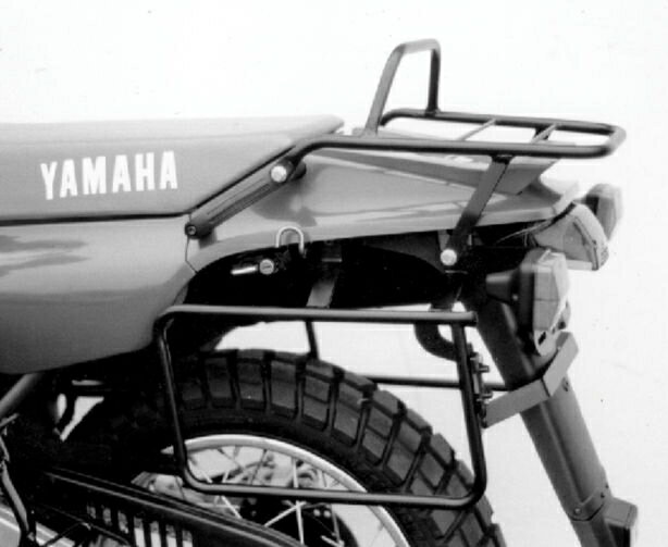 ヘプコ＆ベッカー サイド + トップケースキャリアセット ブラック Yamaha XT 600 E 1990-94/600 K from
