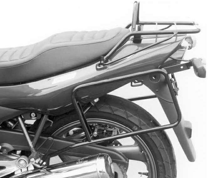 ヘプコ＆ベッカー サイドキャリア パーマネントマウント ブラック Yamaha XJ 600 S/N Diversion from 1