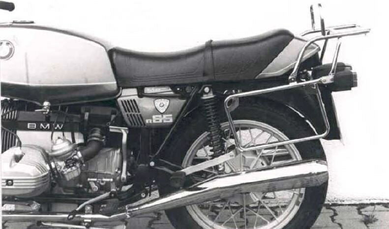ヘプコ＆ベッカー サイド + トップケースキャリアセット ブラック BMW R 45 / R 65 until 1985 | 650604