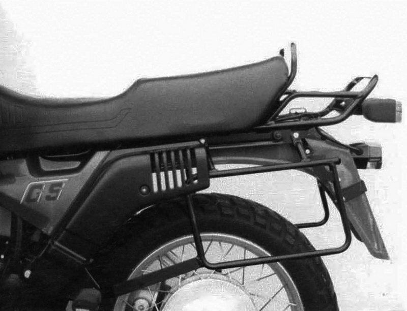 ヘプコ＆ベッカー サイドキャリア パーマネントマウント ブラック BMW R 100 GS Paris-Dakar from 1989