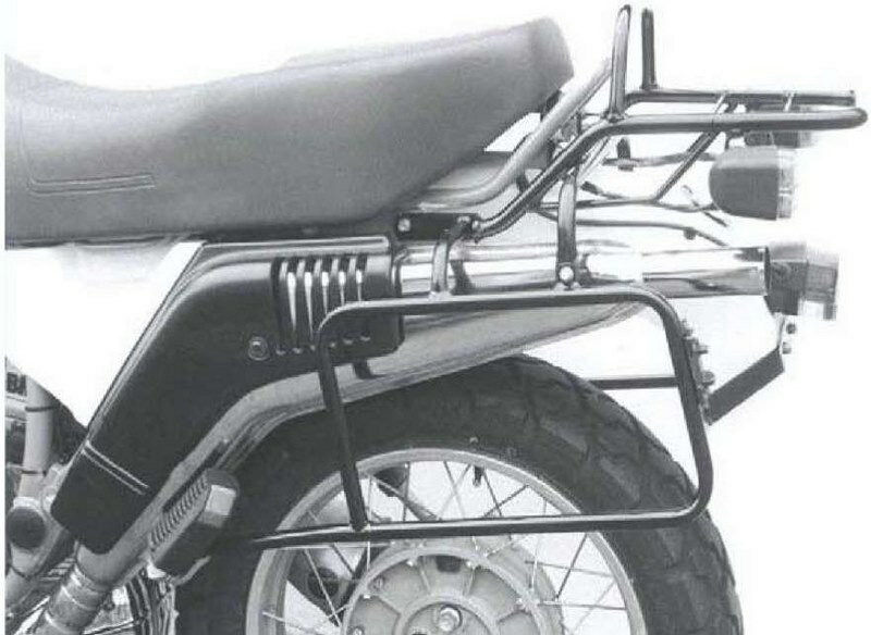ヘプコ＆ベッカー サイド + トップケースキャリアセット ブラック BMW R 80 GS Basic | 650623 00 01