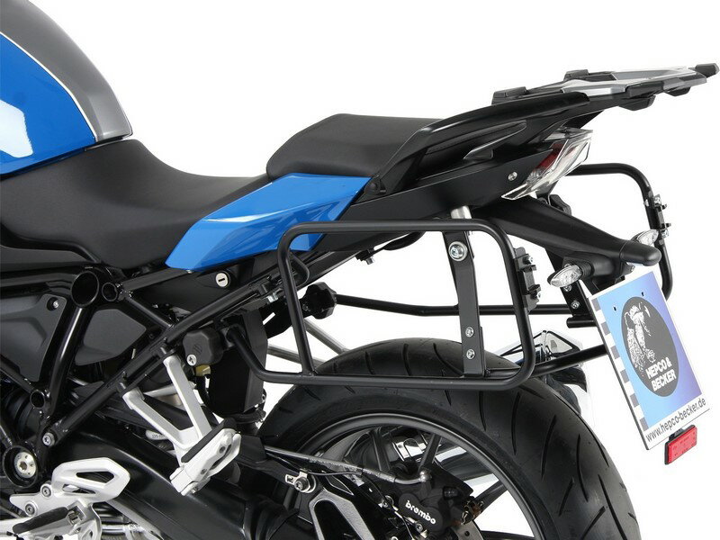 Hepco & Becker / ヘプコアンドベッカー サイドキャリア Lock-it (ロックイット) - ブラック BMW R 1250
