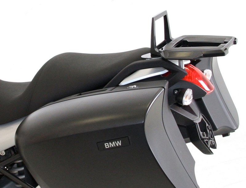 ヘプコ＆ベッカー Alurack (アリュラック) オリジナルサイドキャリアー併用 ブラック BMW R 1200 R