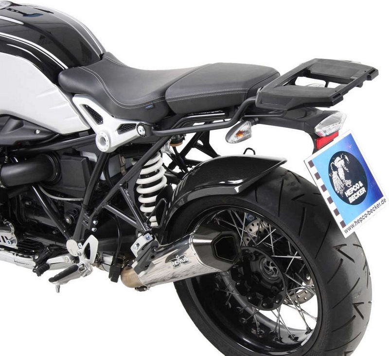 ヘプコ＆ベッカー Alurack (アリュラック) トップケースキャリア ブラック BMW R nineT | 650669 01 01