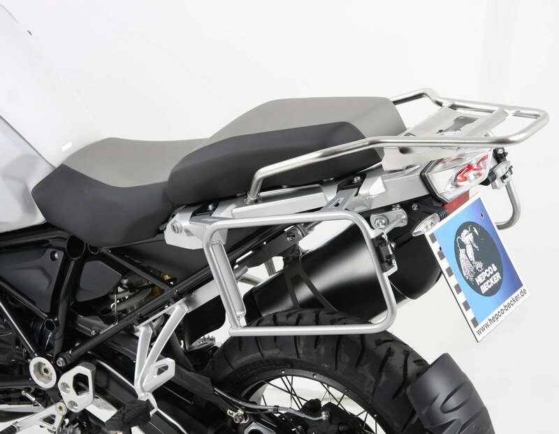 ヘプコ＆ベッカー サイドキャリア Lock-it (ロックイット) シルバー BMW R 1200 GS Adv. 2014- | 650671 00