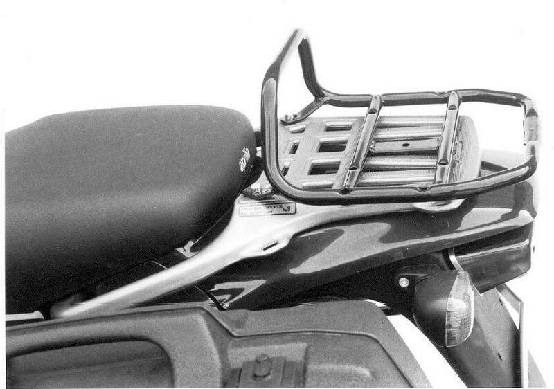 ヘプコ＆ベッカー チューブトップケースキャリア ブラック Aprilia Pegaso 650 1996 | 650748 01 01
