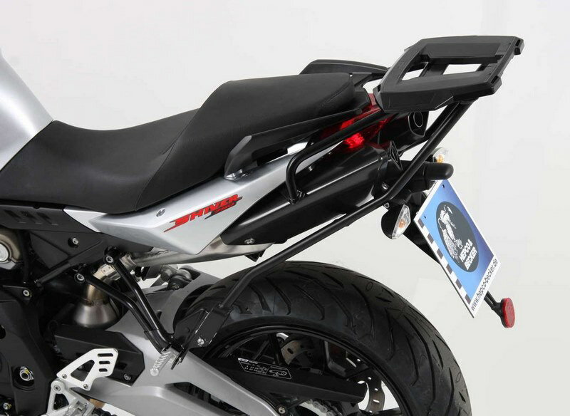 ヘプコ＆ベッカー Alurack (アリュラック) トップケースキャリア ブラック Aprilia SL 750 Shiver 2010-