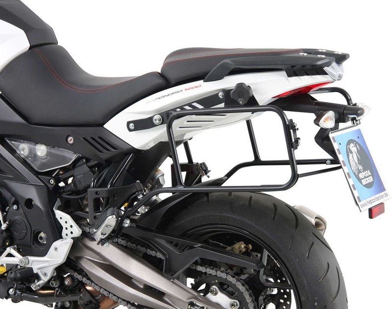 ヘプコ＆ベッカー サイドキャリア Lock-it (ロックイット) ブラック Aprilia Caponord 1200 | 6507514 00 0