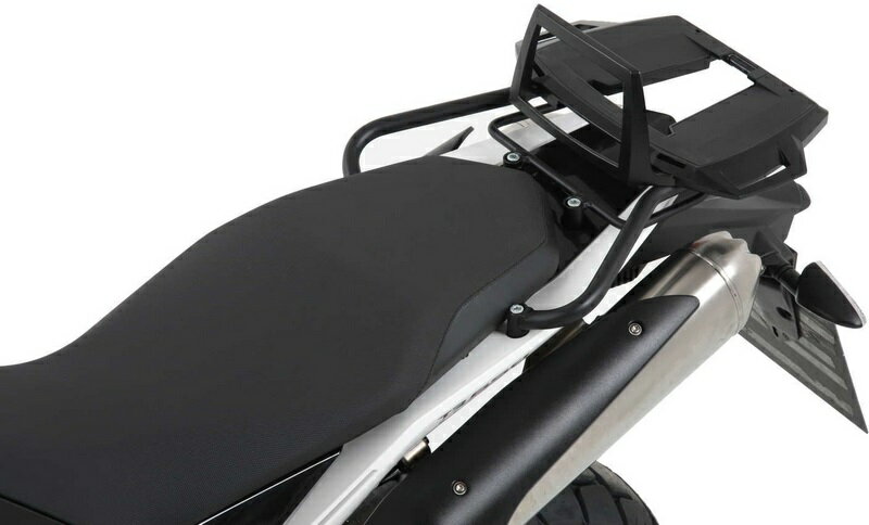 ヘプコ＆ベッカー Alurack (アリュラック) トップケースキャリア ブラック Husqvarna TR 650 Terra / St