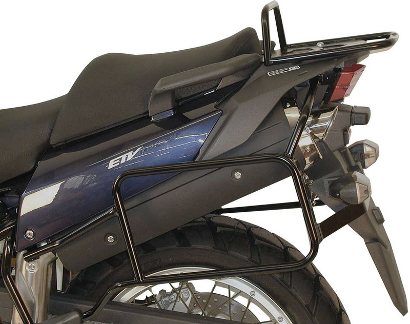 ヘプコ＆ベッカー チューブトップケースキャリア ブラック Aprilia Caponord ETV 1000 | 650777 01 01