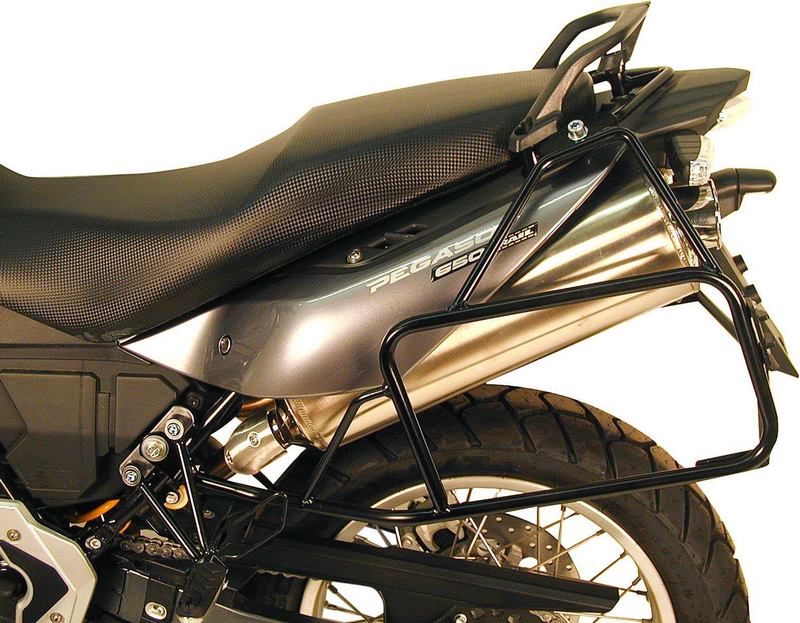 ヘプコ＆ベッカー サイドキャリア Lock-it (ロックイット) ブラック Aprilia Pegaso 650 Strada / Trail 65