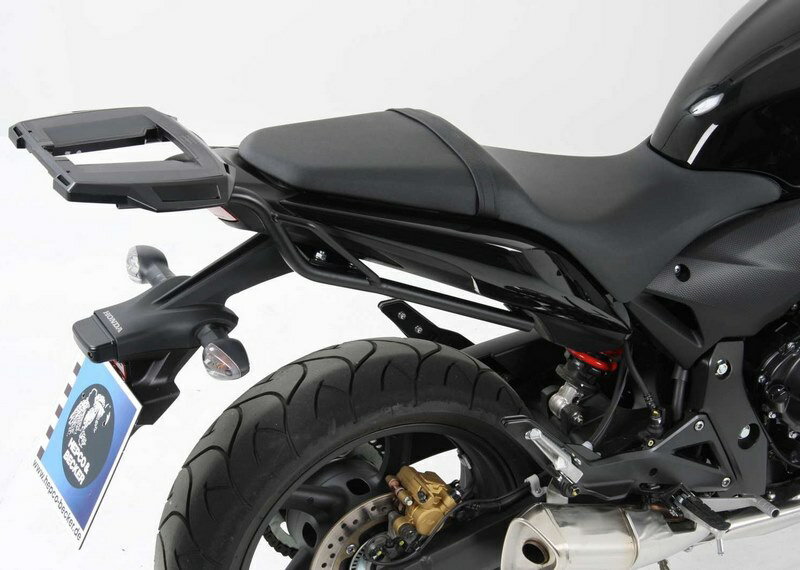 ヘプコ＆ベッカー Alurack (アリュラック) トップケースキャリア ブラック Honda CB 600 F Hornet from
