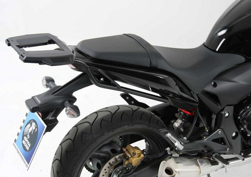 ヘプコ＆ベッカー Alurack (アリュラック) トップケースキャリア ブラック Honda CBR 600 F from 2011 |