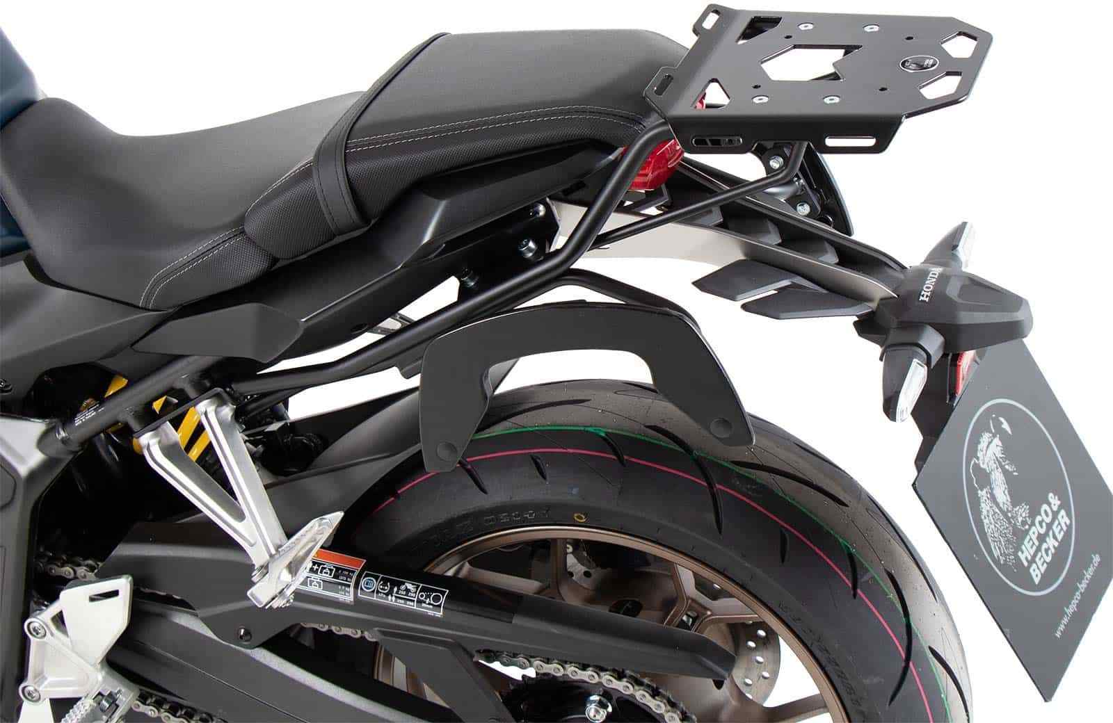Hepco and Becker / ヘプコアンドベッカー C-Bow sidecarrier ブラック for Honda CBR 650 R (2021-) | 6309532 00 01