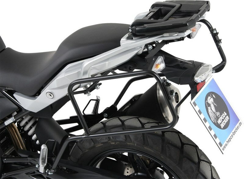 ヘプコ＆ベッカー サイドキャリア パーマネントマウント ブラック BMW G310GS / 2017 | 6536507 00 01