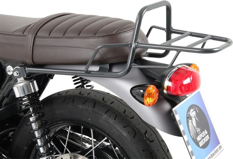 ヘプコ＆ベッカー チューブトップケースキャリア ブラック Triumph Bonneville T 100 / ブラック from