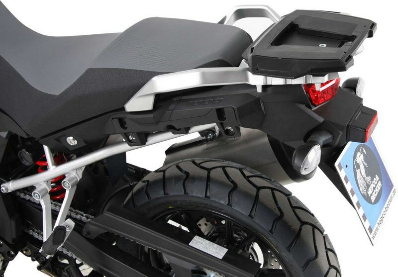 ヘプコ＆ベッカー Alurack (アリュラック) トップケースキャリア ブラック Suzuki V-Strom 650 / XT fro
