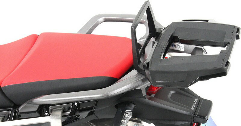 ヘプコ＆ベッカー Alurack (アリュラック) トップケースキャリア ブラック Honda CRF1000L アフリカ