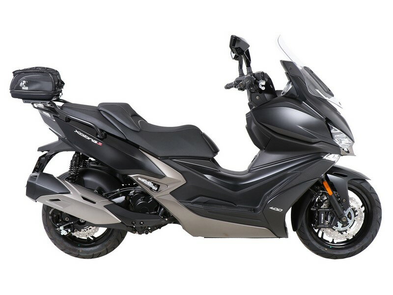 Hepco & Becker / ヘプコアンドベッカー Minirack ブラック ソフトラゲッジリアラック for Kymco Xciting