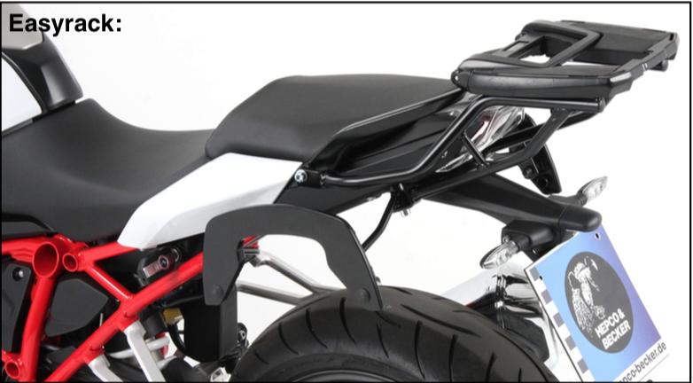 Hepco & Becker / ヘプコアンドベッカー イージーラック トップケースキャリア ブラック BMW R 1