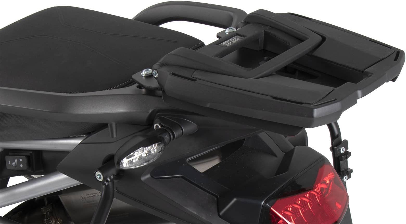 Hepco and Becker / ヘプコアンドベッカー Easyrack topcasecarrier ブラック for combination with original リア rack for T