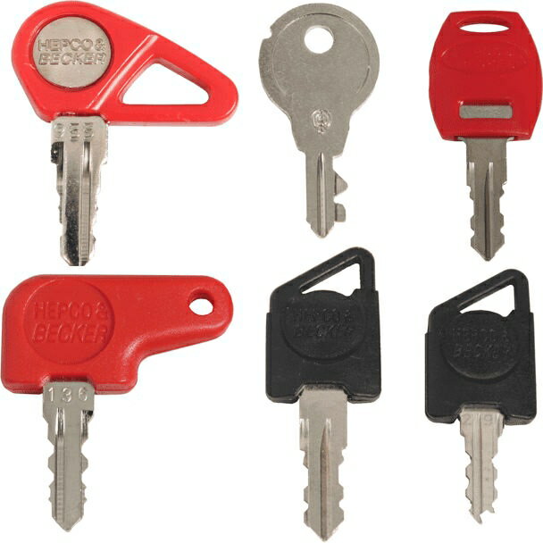 Hepco & Becker / ヘプコ&ベッカー Hepco & Becker / ヘプコ&ベッカー Spare key (1pcs) | 710110-940