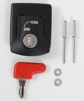 Hepco & Becker / ヘプコ&ベッカー Lid lock - ブラック | 710114 00 01-944