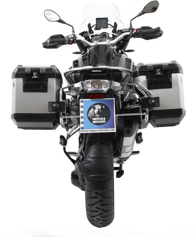 ヘプコ＆ベッカー ツールボックス カットアウト サイドキャリア BMW R1200GS LC / 2013 | 741665 00 01