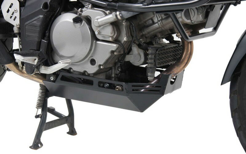 ヘプコ＆ベッカー エンジンプロテクションプレート ブラック Suzuki DL 650 V-Strom until 2011 | 810368