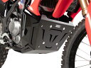 Hepco and Becker / ヘプコアンドベッカー Engine protection plate ブラック for Honda CRF 300 Ral...